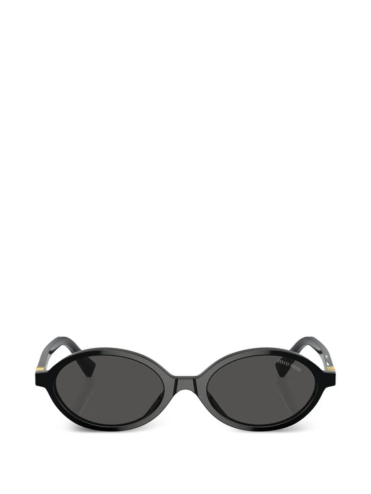 logo-lettering sunglasses