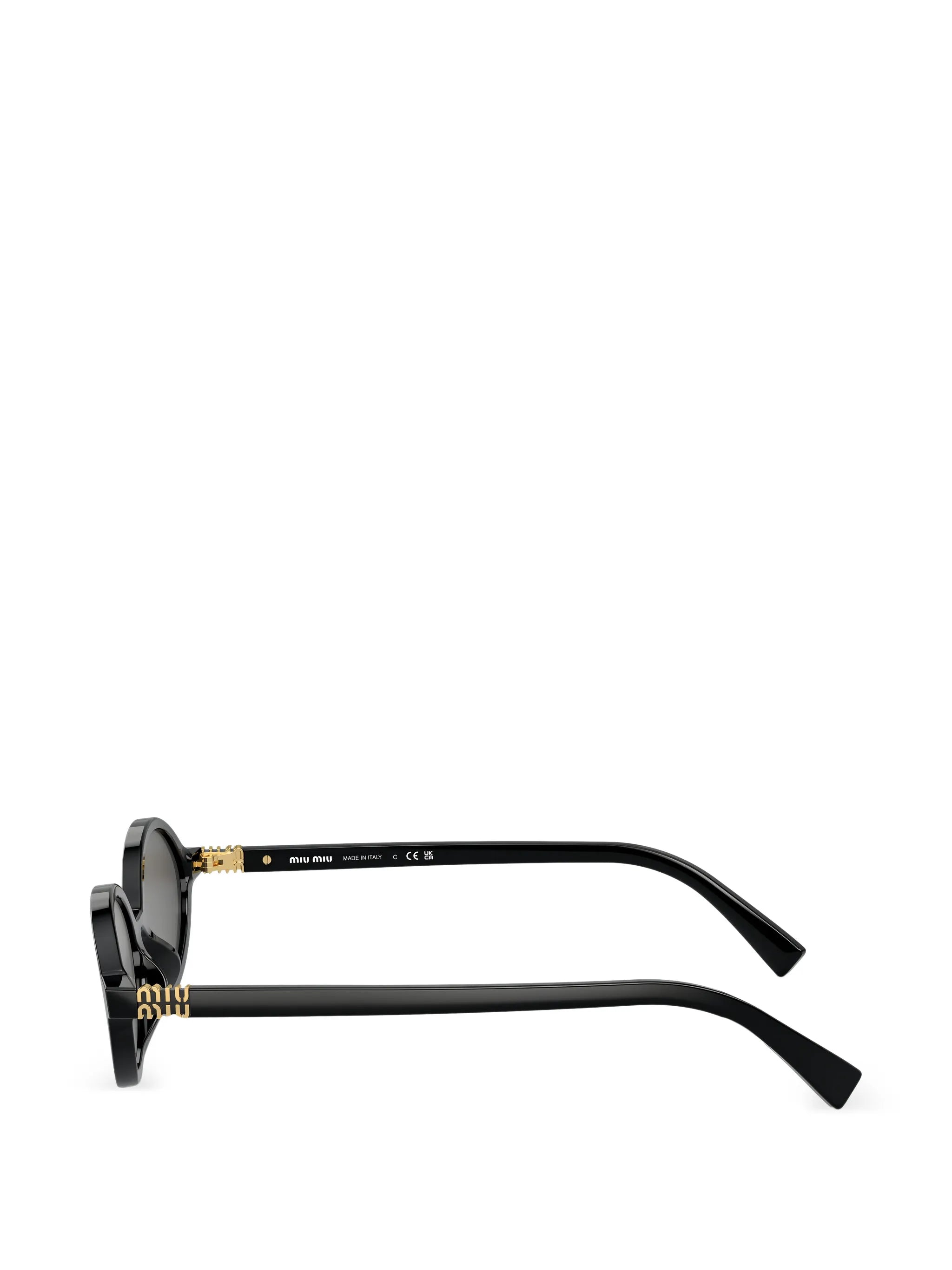 logo-lettering sunglasses