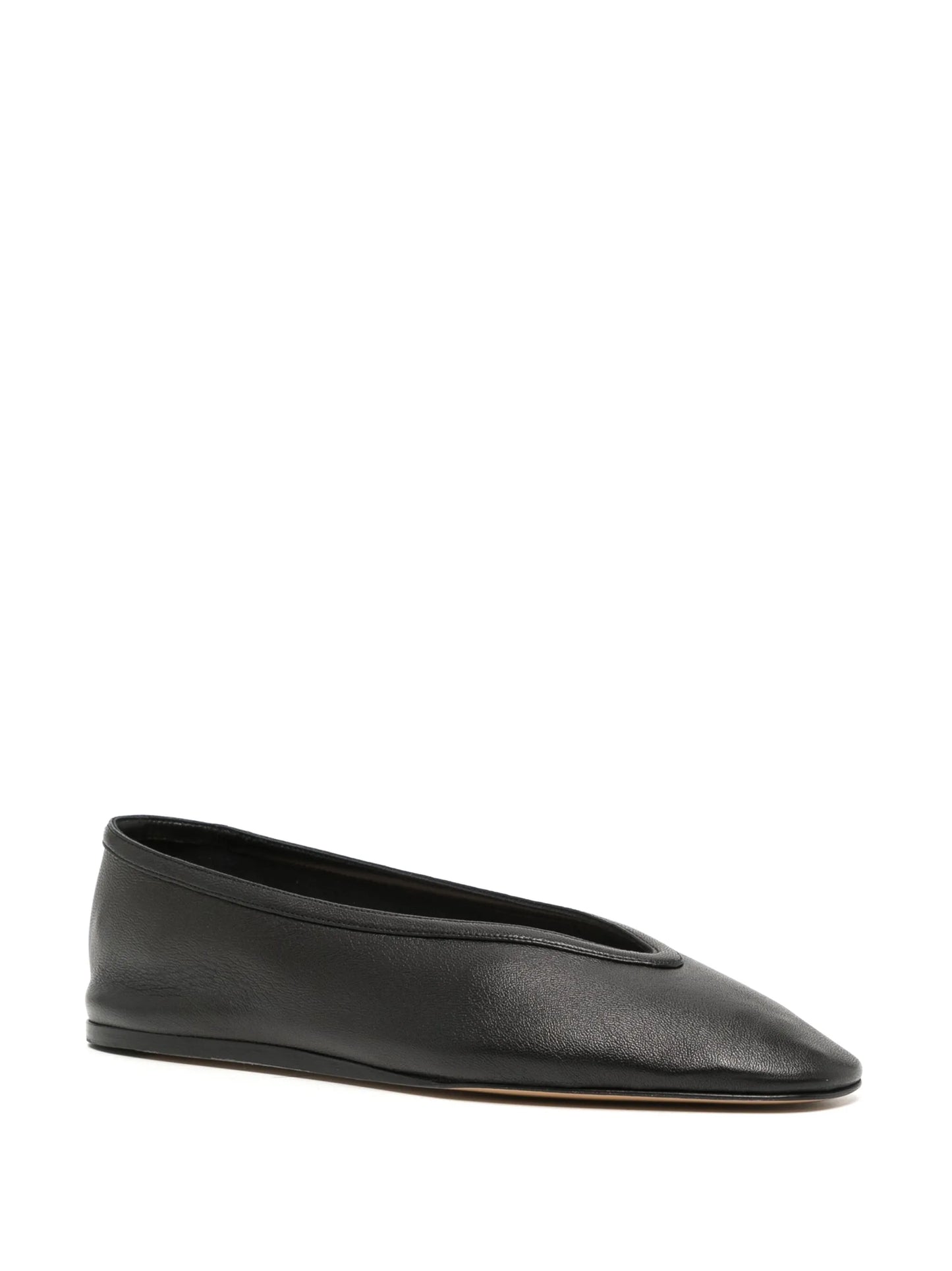 Luna leather ballerina shoes