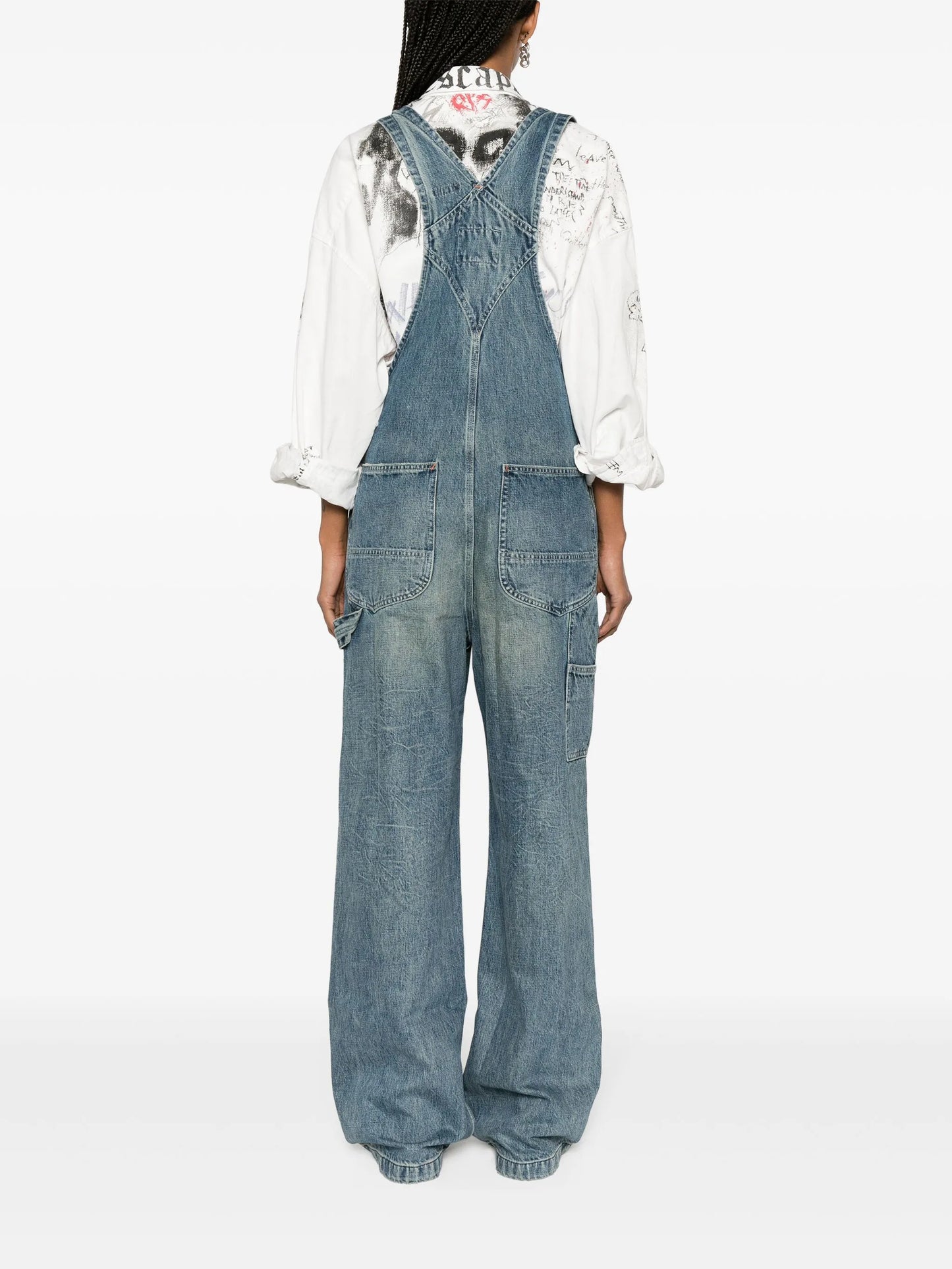 D'arcy denim dungarees