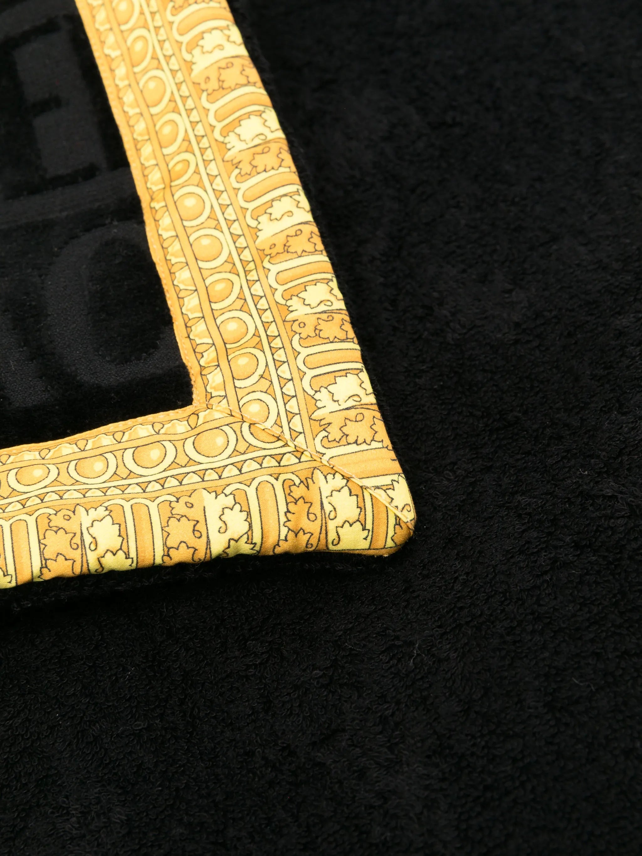 logo-jacquard cotton bathmat (58cm x 80cm)