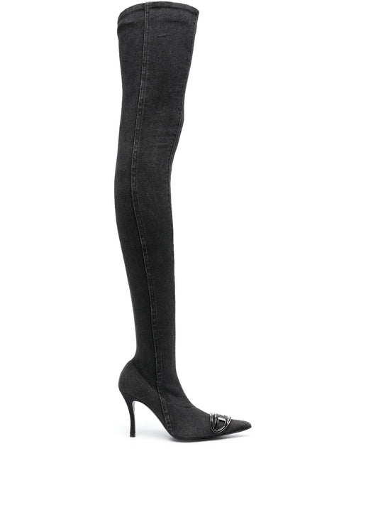 D-Venus Tbt 90mm denim boots