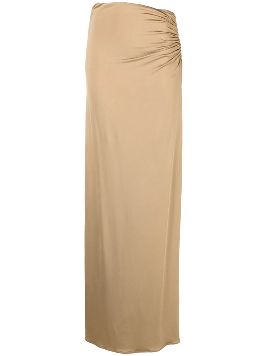 cut-out-detail maxi skirt