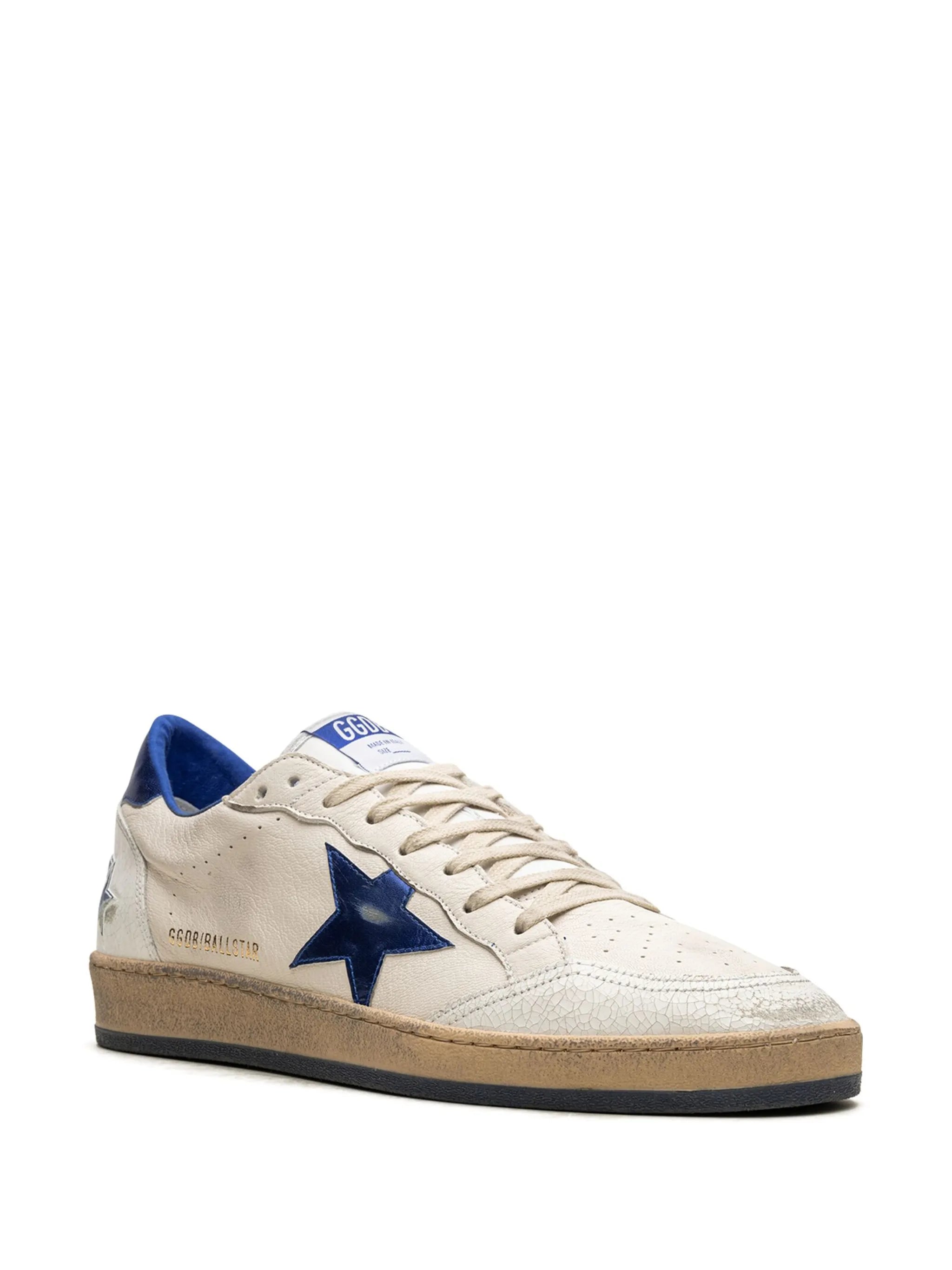 Ball Star appliquéd sneakers