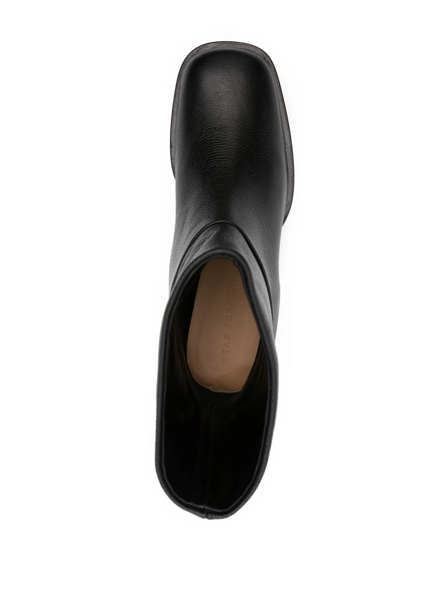 square-toe ankle boots