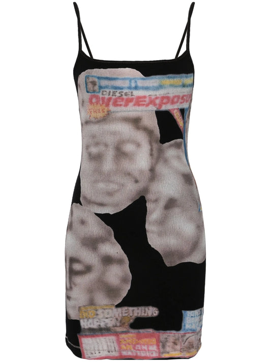 D-Hopy-N1 sleeveless minidress