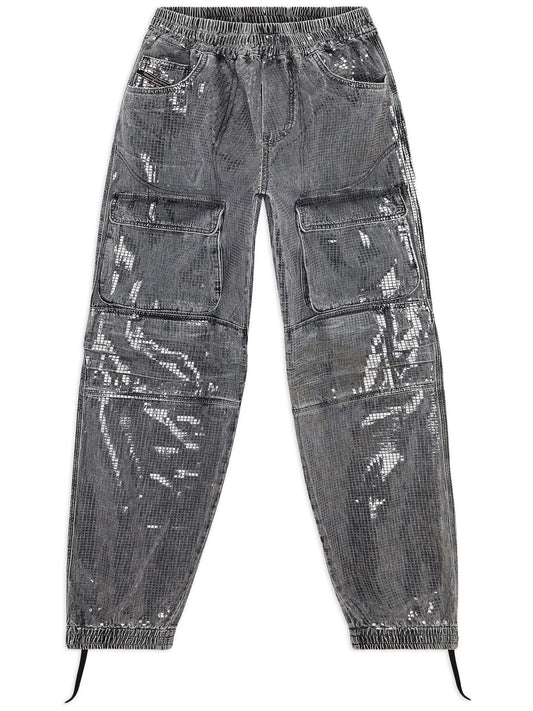 D-Mirt 0PGAC straight-leg jeans