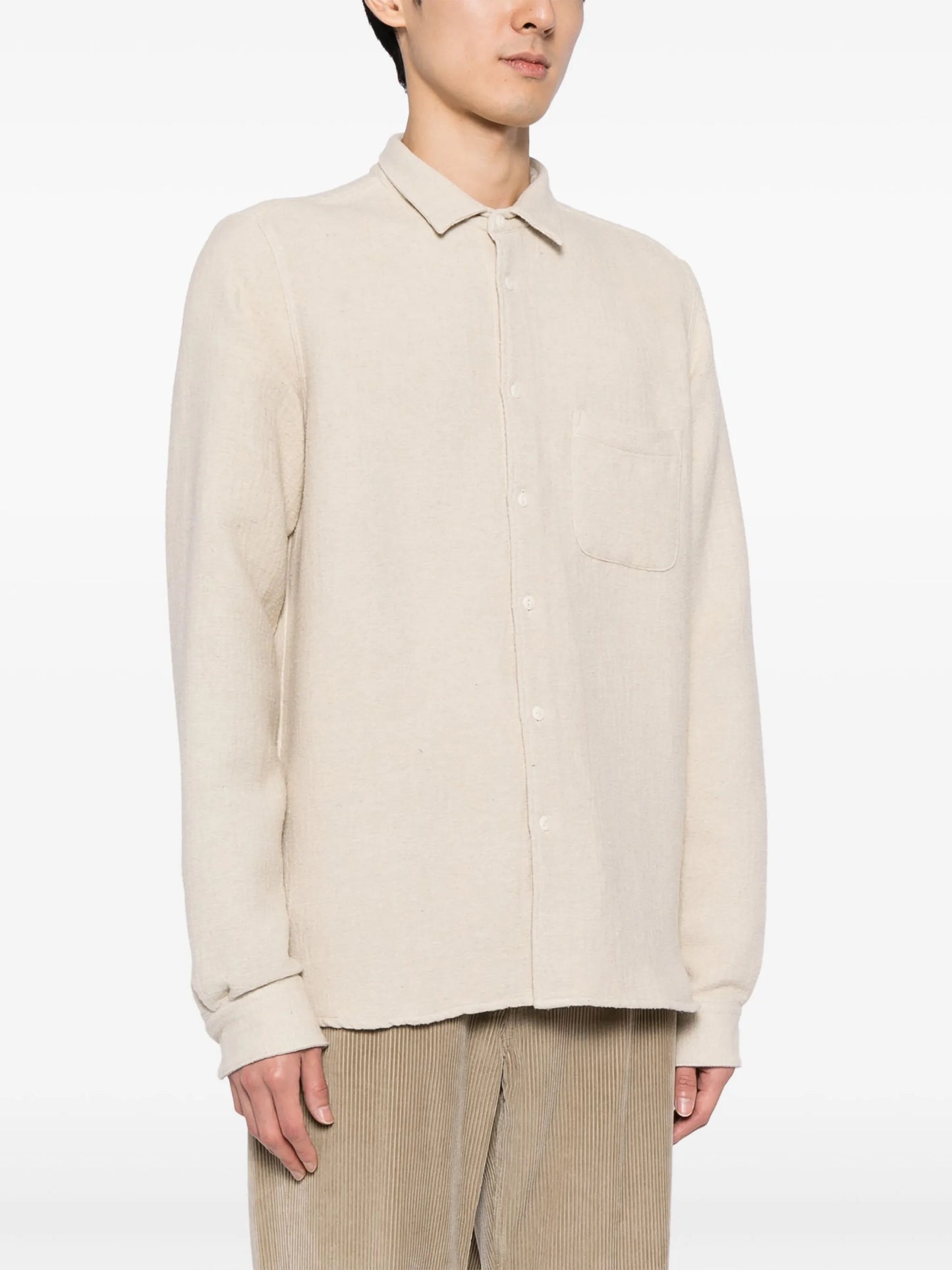 Curtis textured-finish shirt