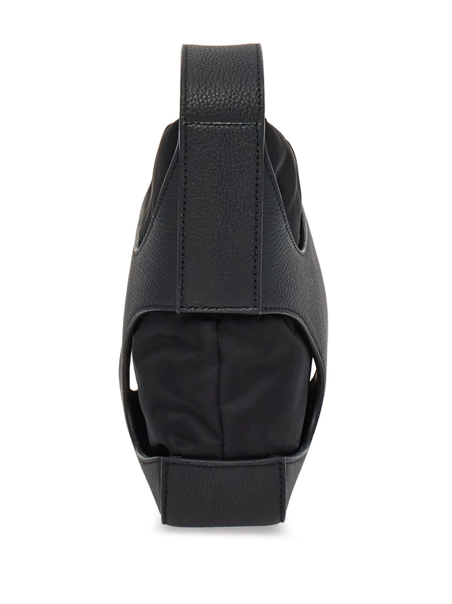 cut out-detail leather crossbody bag