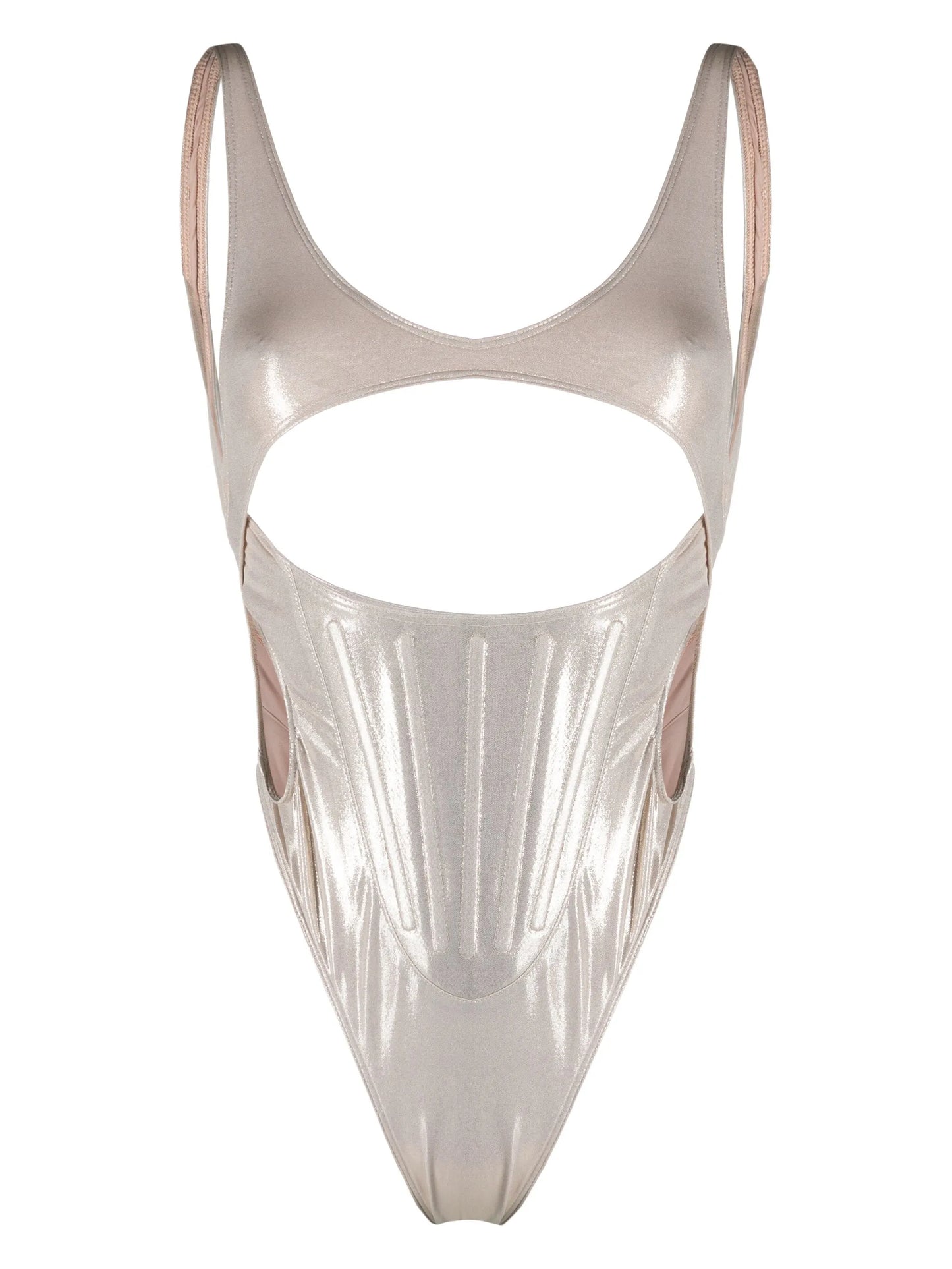 cut-out swimsuit