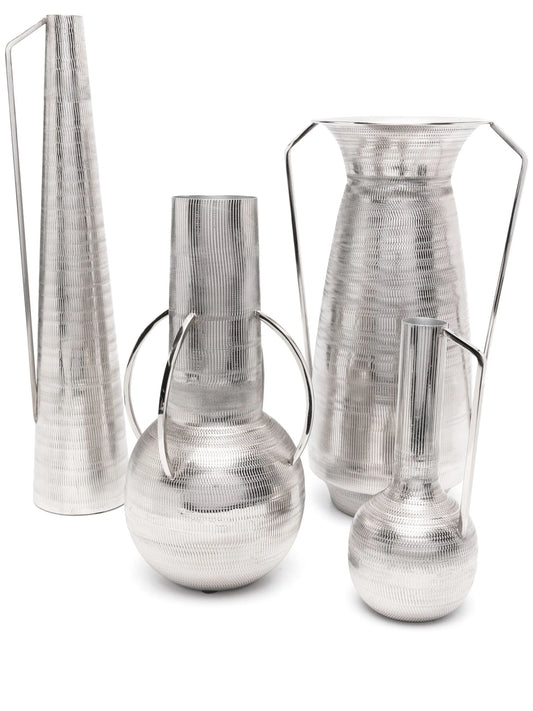 x Best Luxury Shop Roman metal vases (set of four)