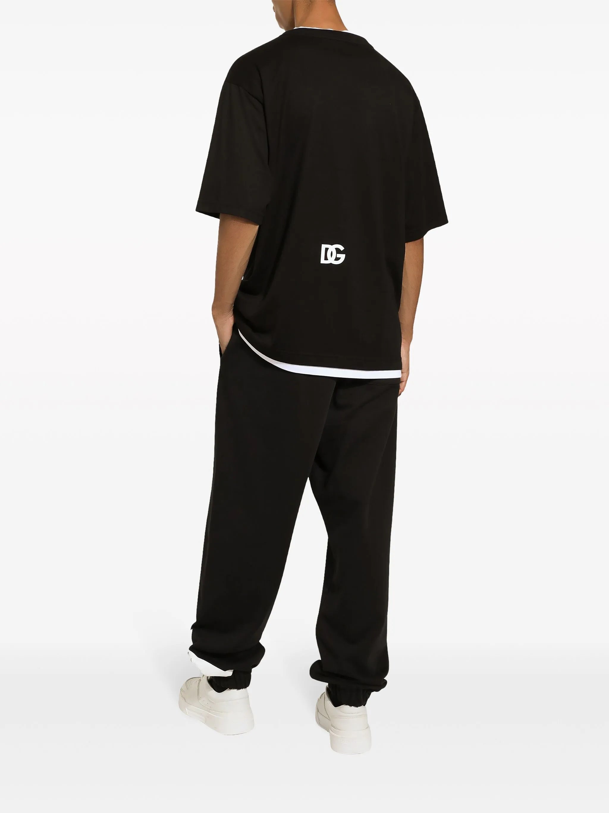 logo-print cotton T-shirt