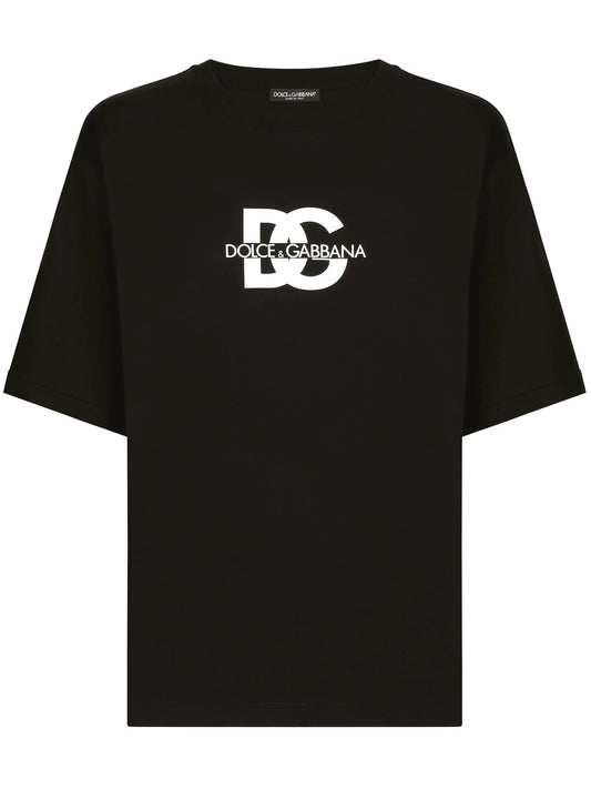 logo-print cotton T-shirt