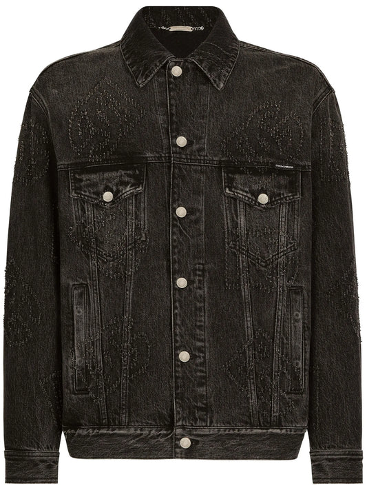 DG embroidered denim jacket