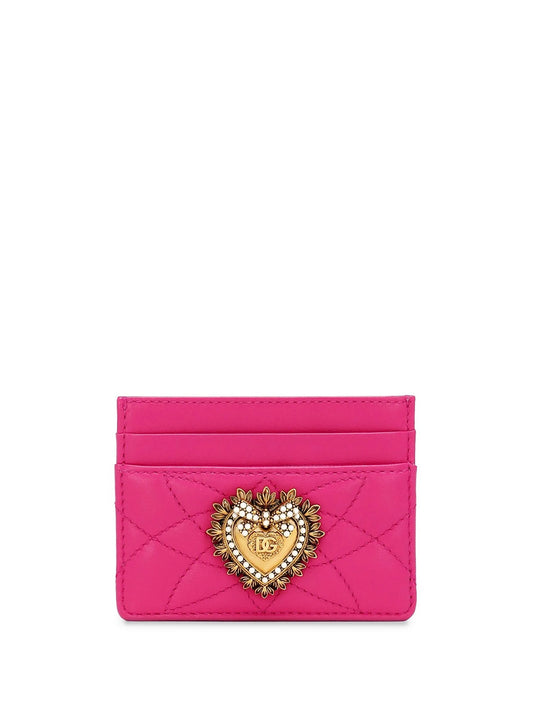 Devotion leather card holder