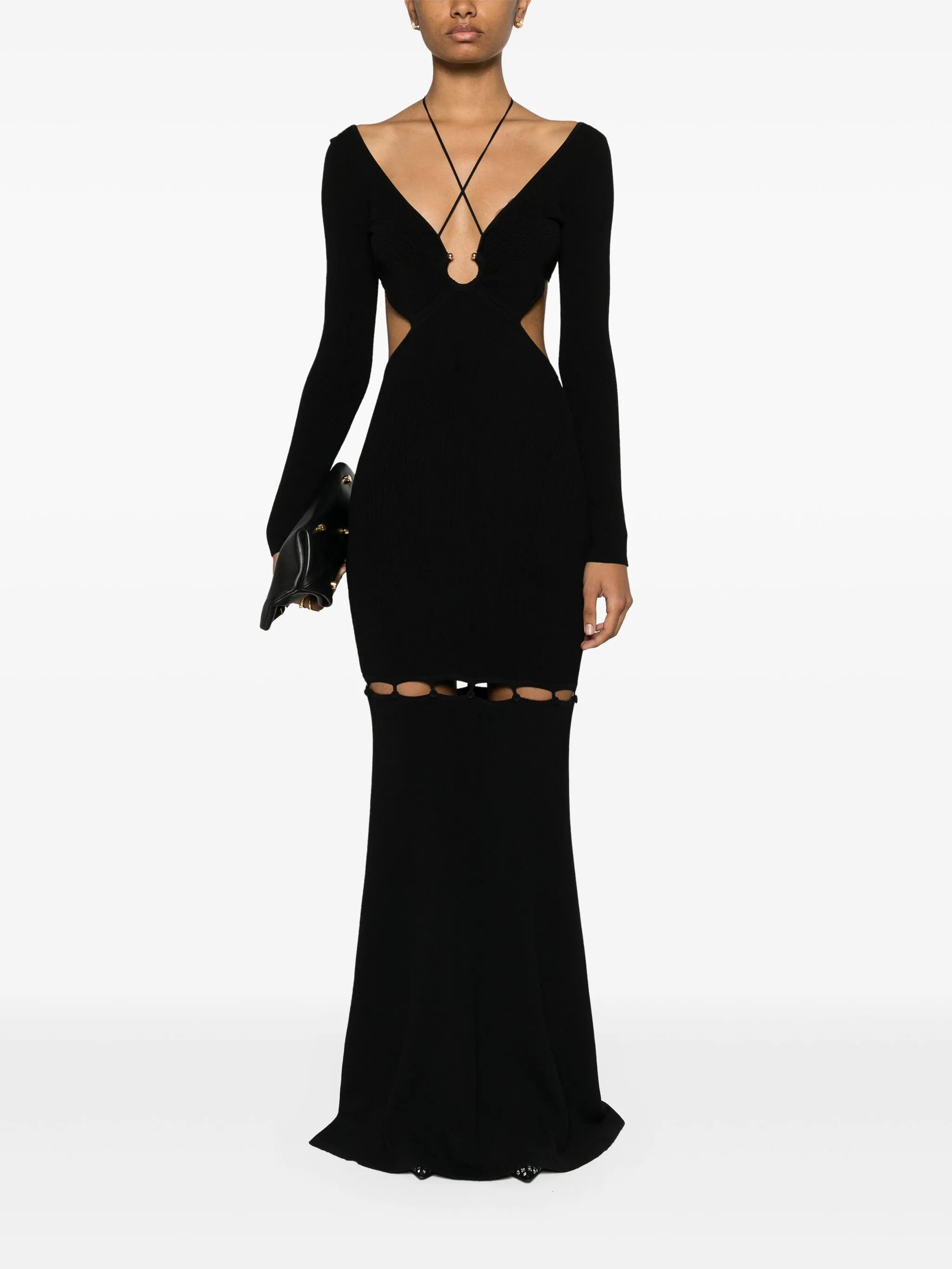 cut-out convertible dress