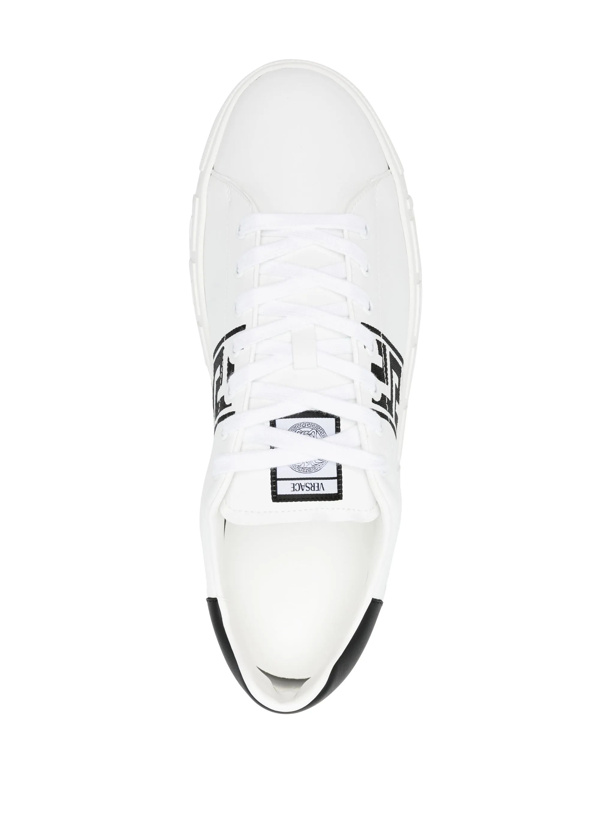 Greca-embroidered sneakers