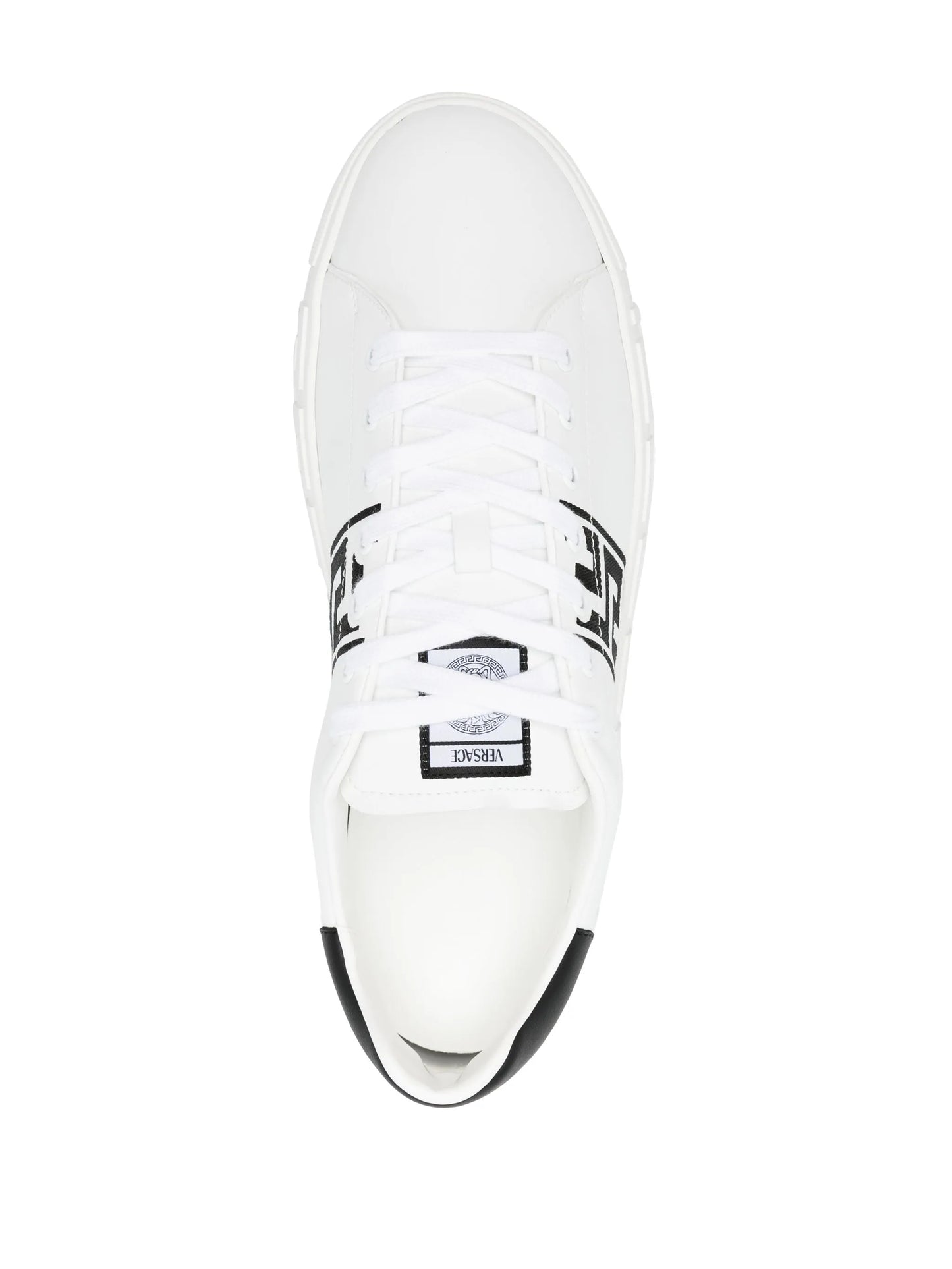 Greca-embroidered sneakers
