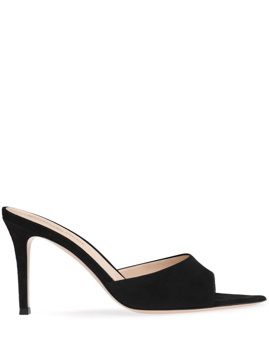 85mm Elle suede sandals