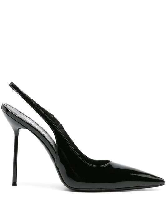 Lidia 120mm leather pumps
