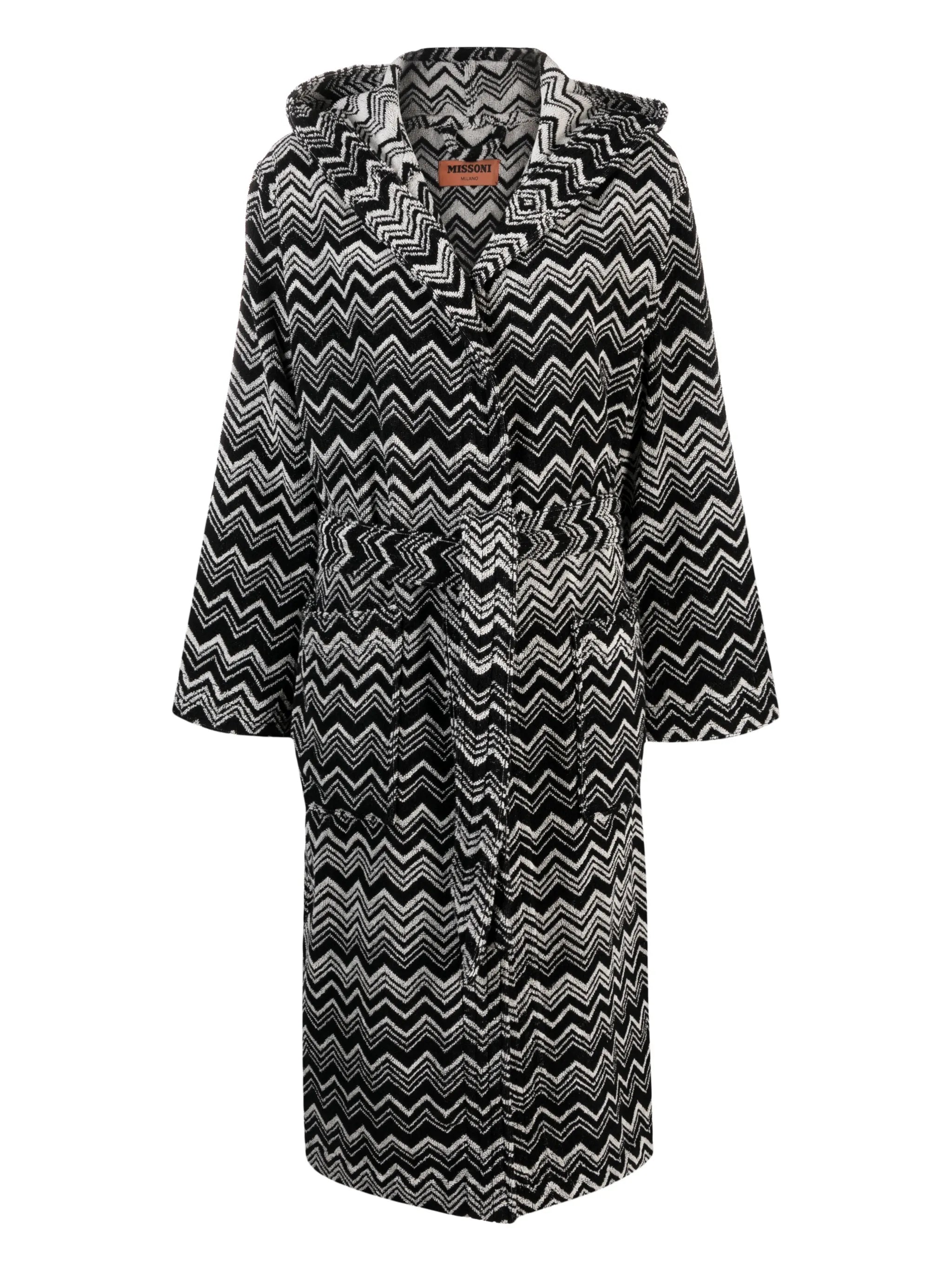 Keith hooded bathrobe