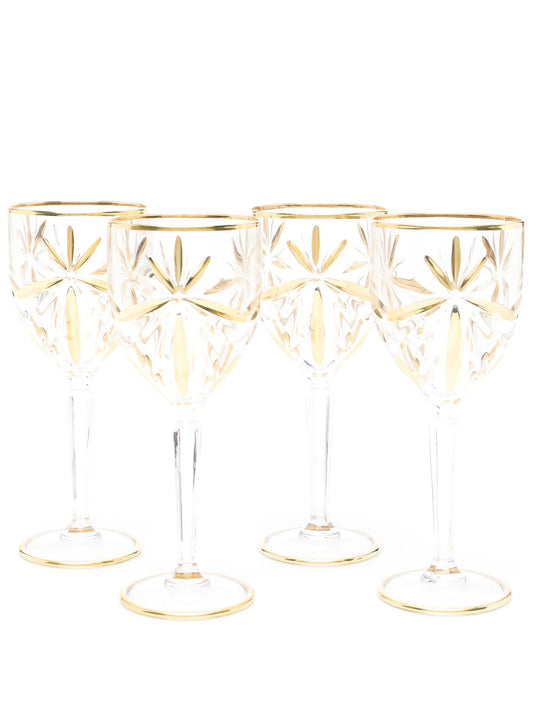 x Best Luxury Shop Murano wine glasses (set of four)