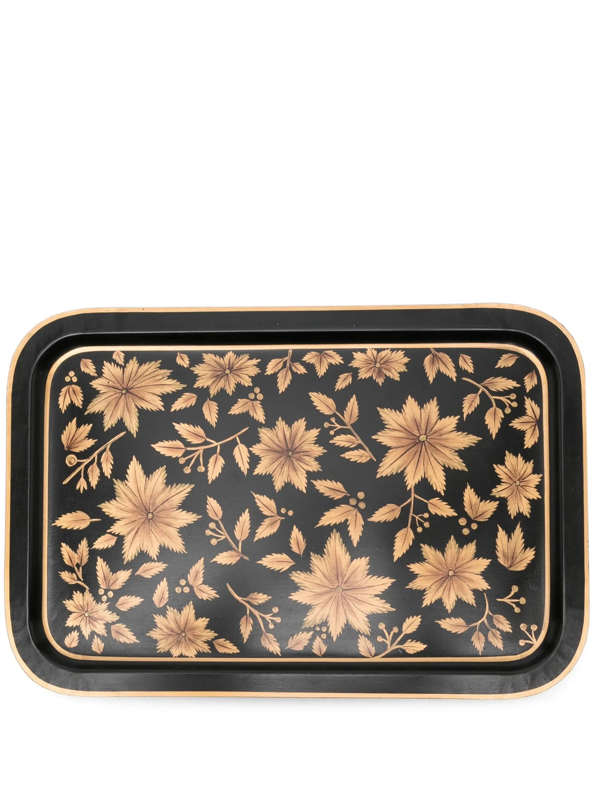x Best Luxury Shop floral-print iron tray (43cm x 30cm)