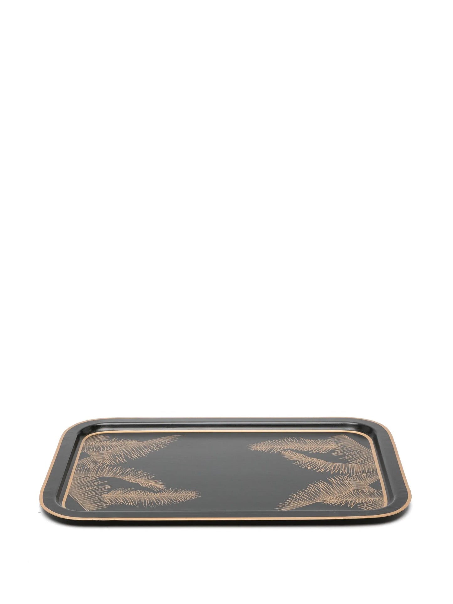 x Best Luxury Shop palm tree-print iron tray (43cm x 30cm)