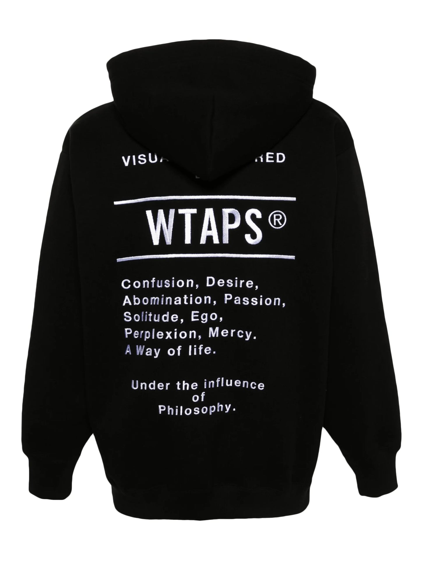 Cut Sew embroidered hoodie