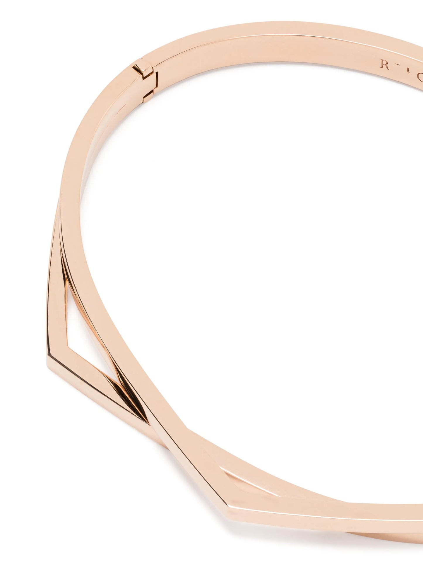 18kt rose gold Antifer bangle bracelet