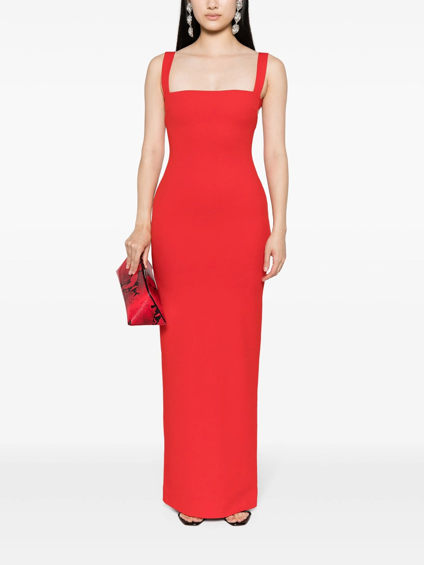 Joni square-neck maxi dress