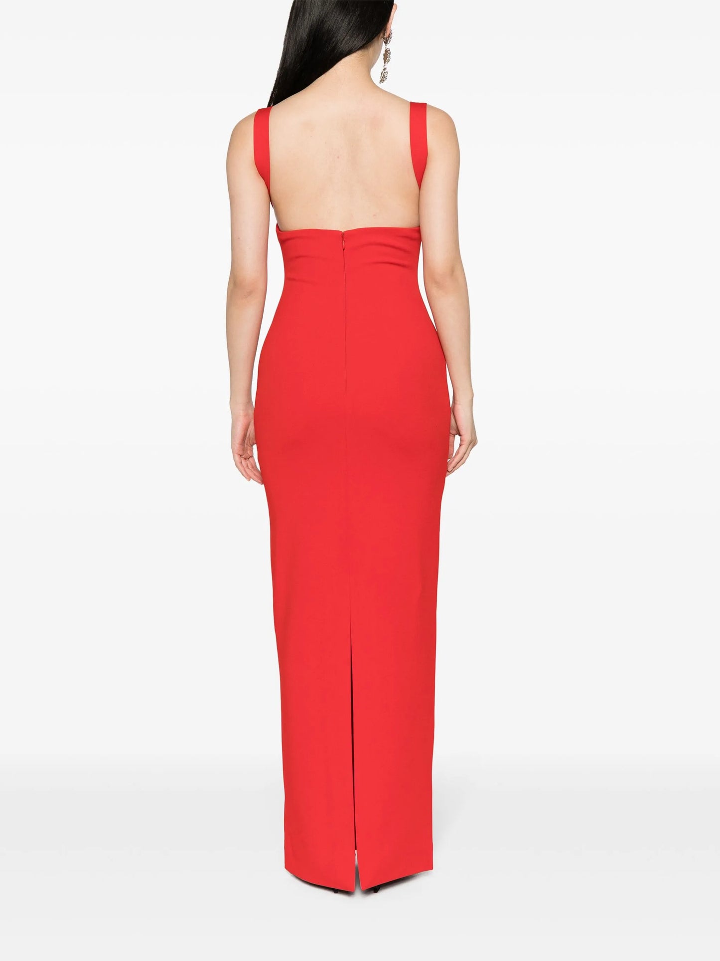 Joni square-neck maxi dress