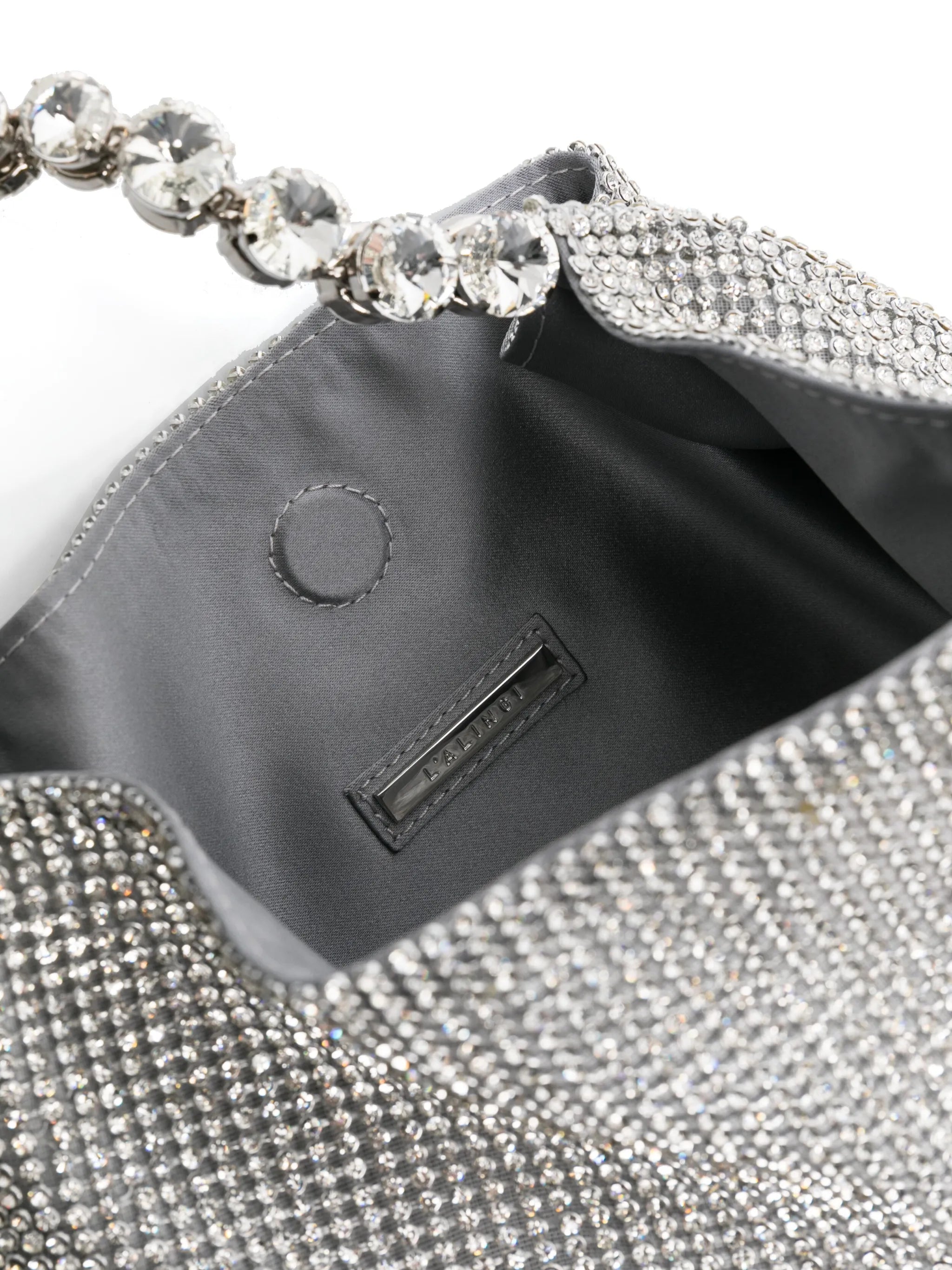 crystal-embellished tote bag