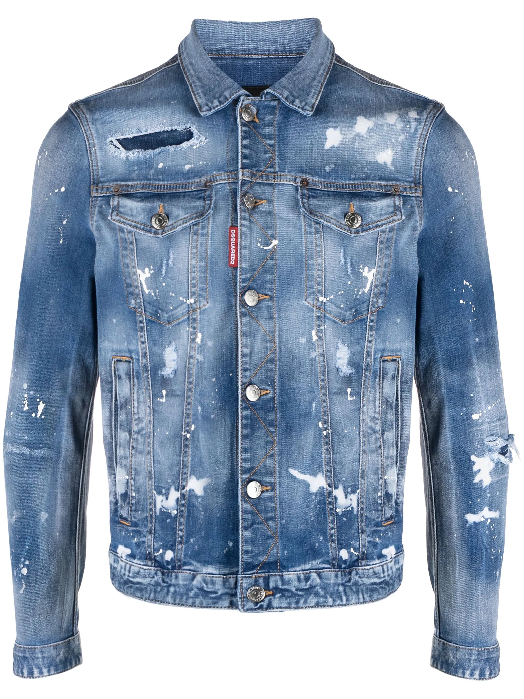 Dan distressed denim jacket