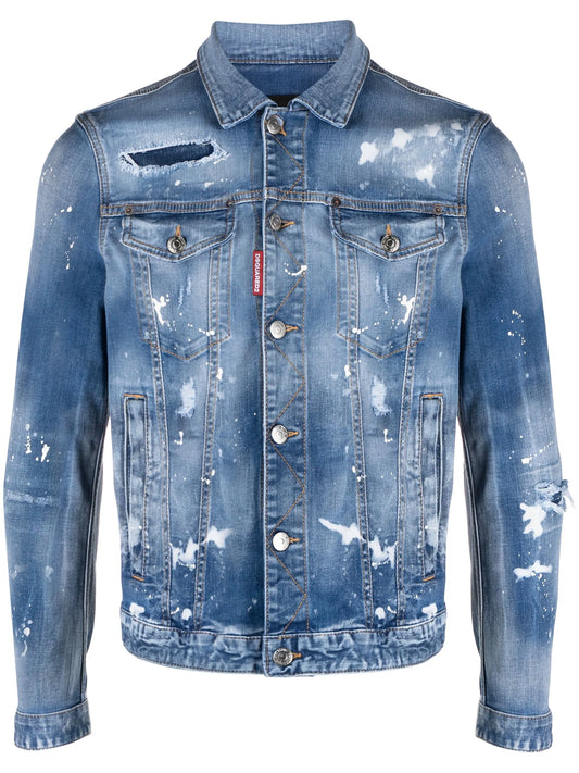 Dan distressed denim jacket