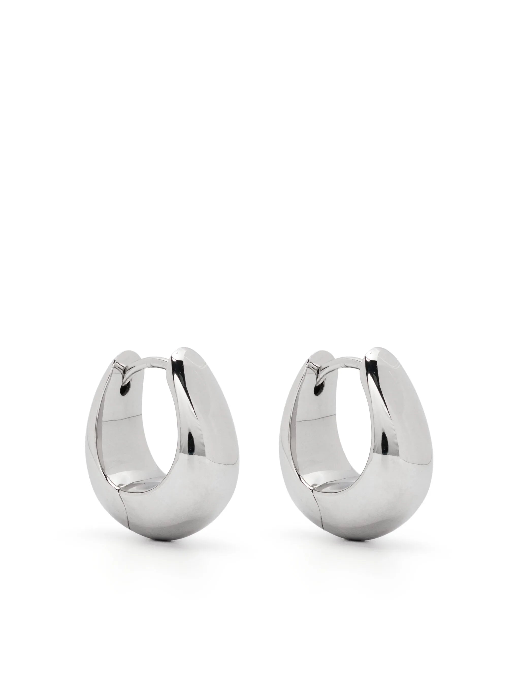 Ice hoop earrings