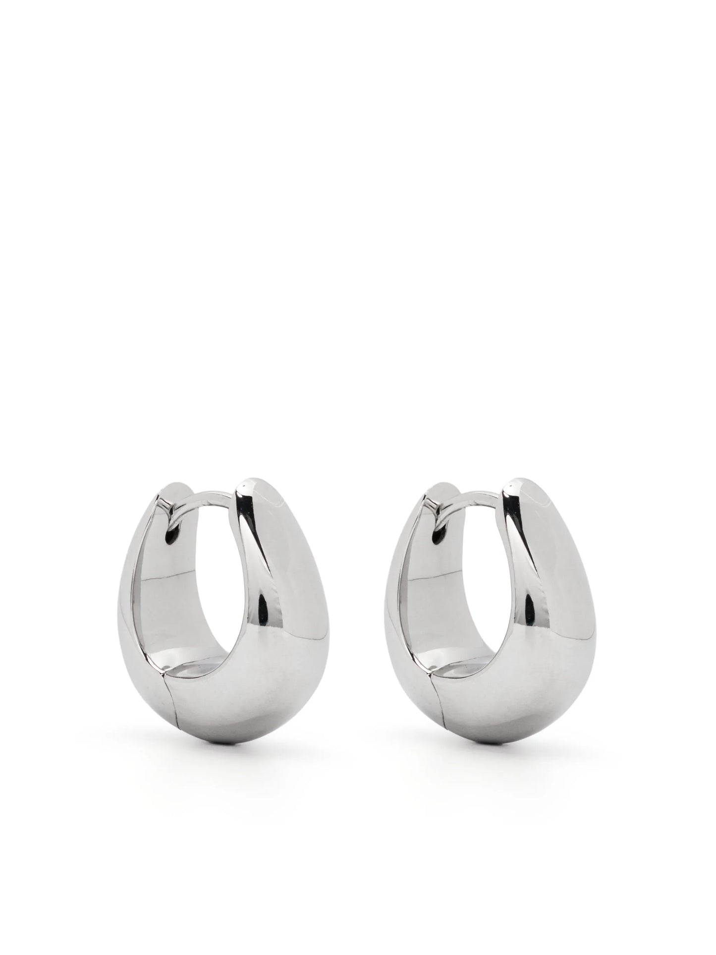 Ice hoop earrings