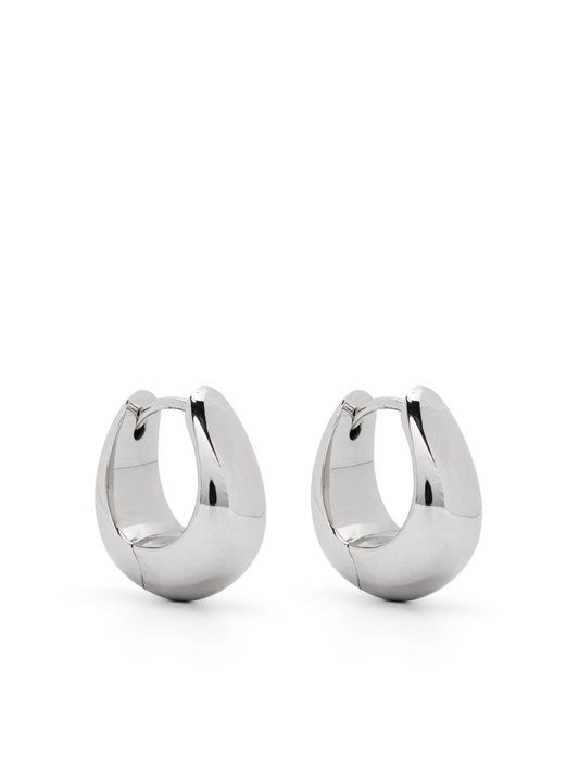 Ice hoop earrings