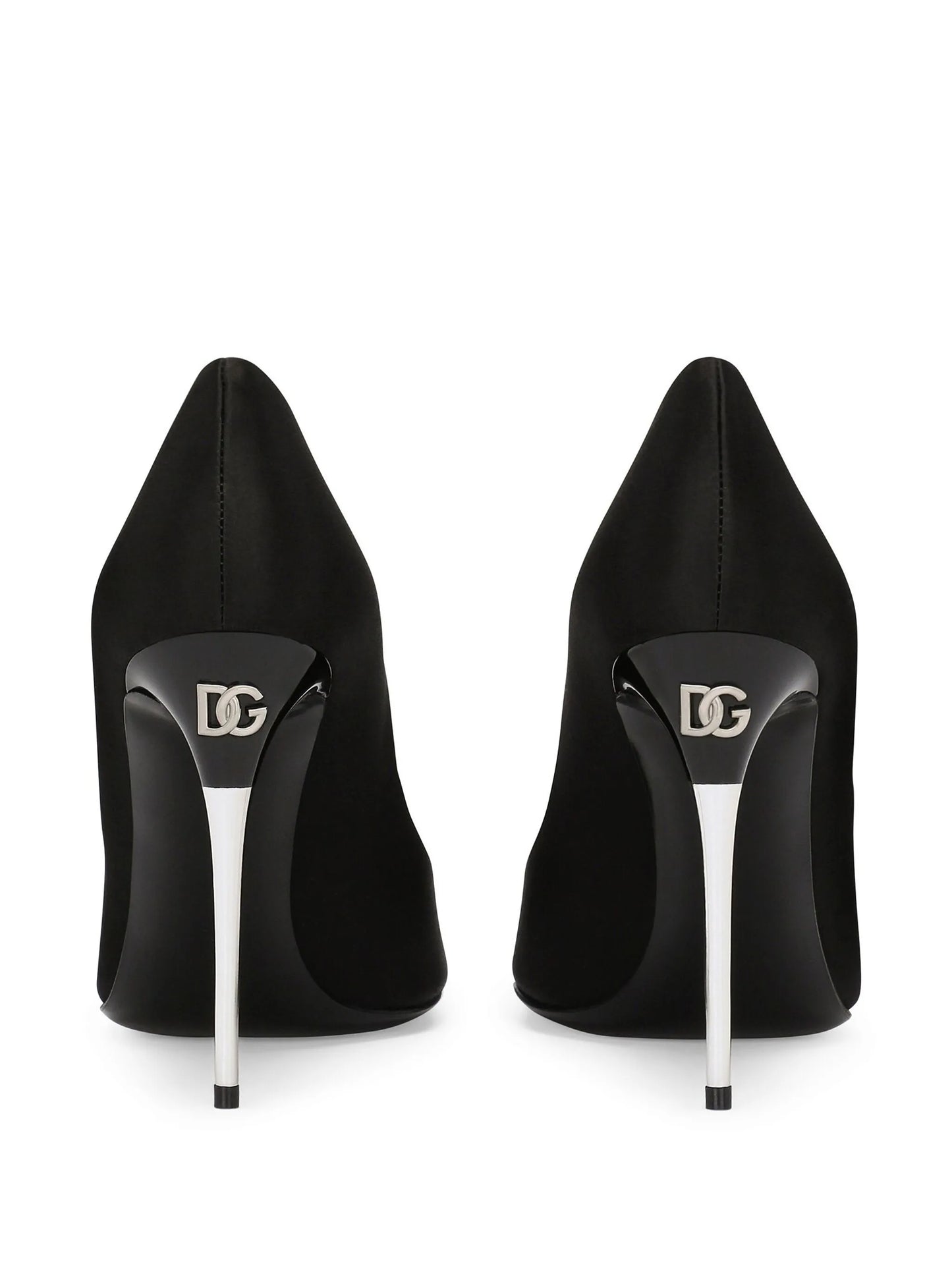 pointed leather pumps