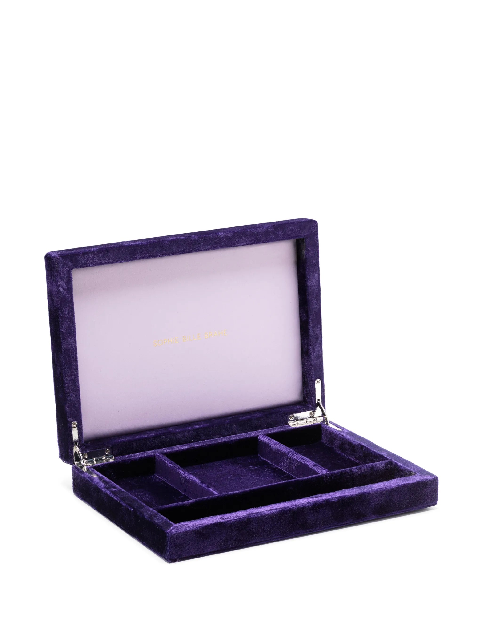 Trésor velvet jewellery box