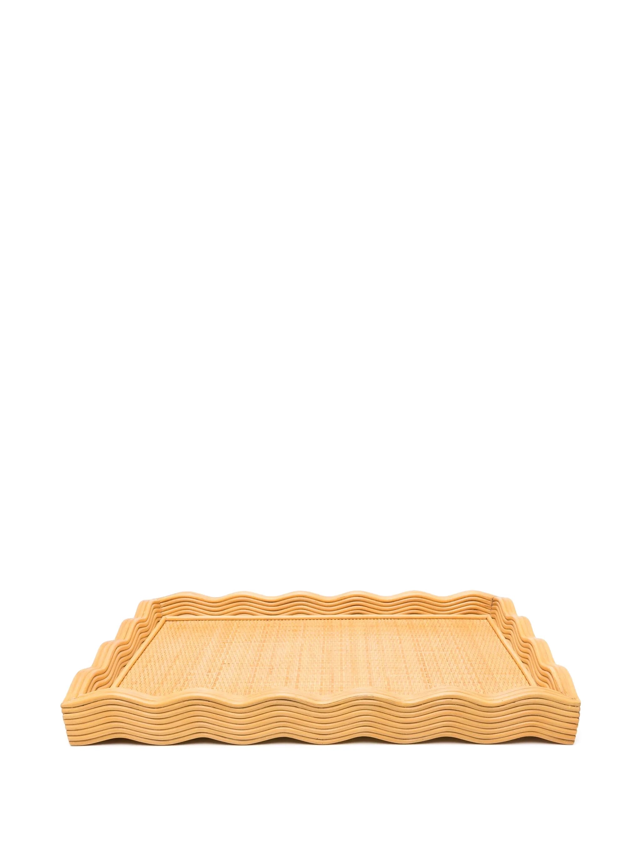 medium Pangbourne rattan tray