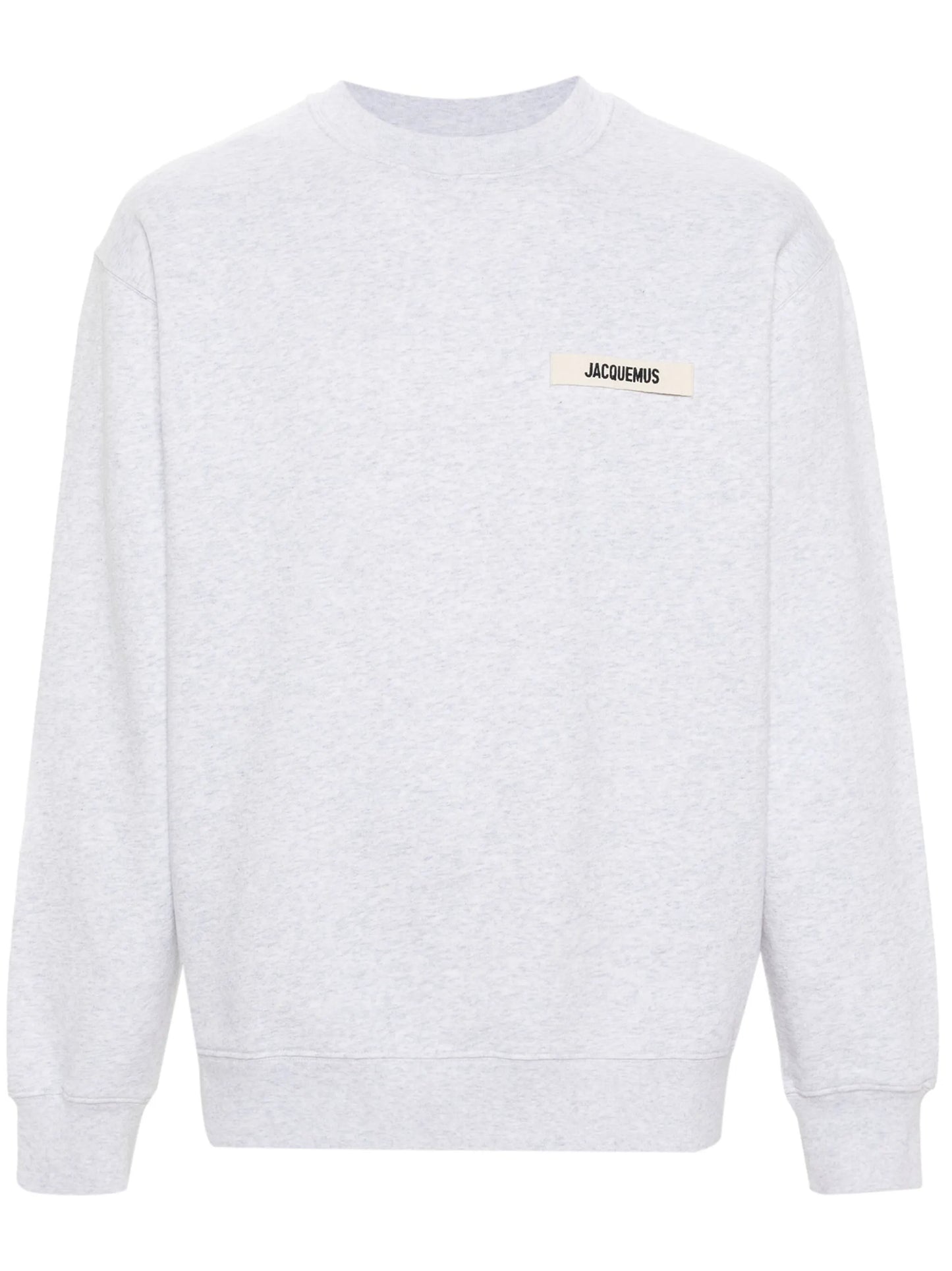 logo-patch cotton sweatshirt