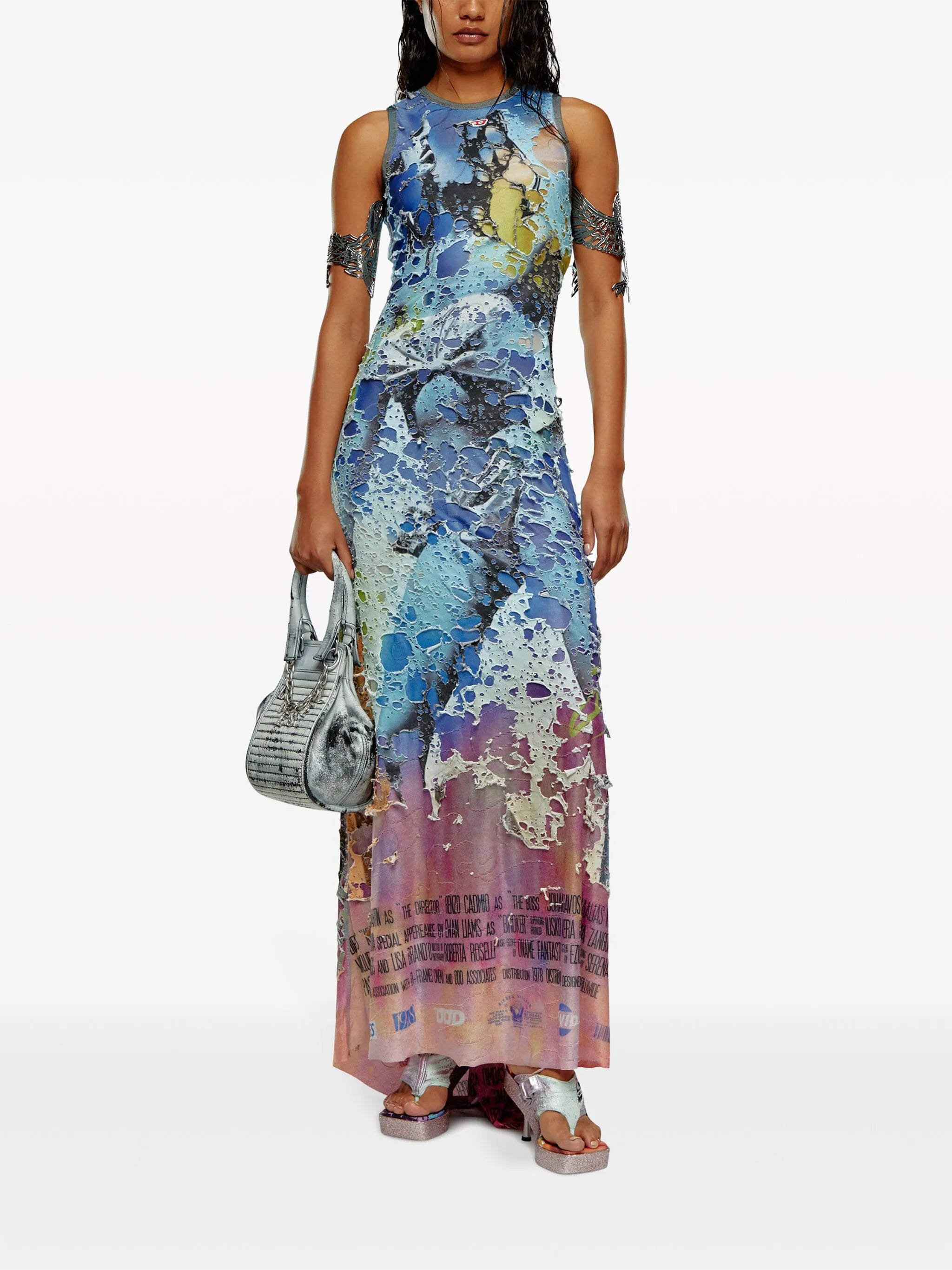 D-Leele cotton maxi dress