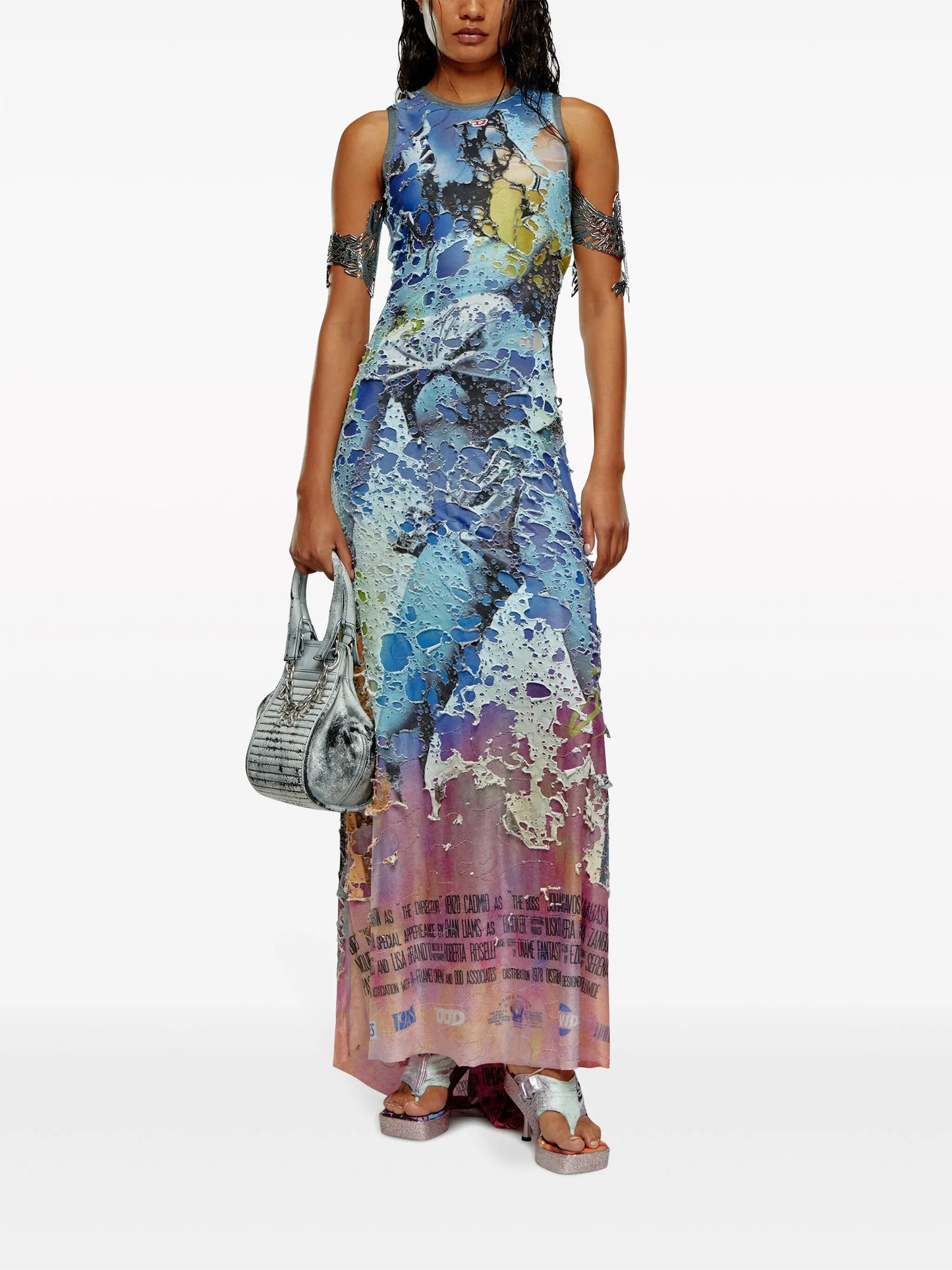 D-Leele cotton maxi dress