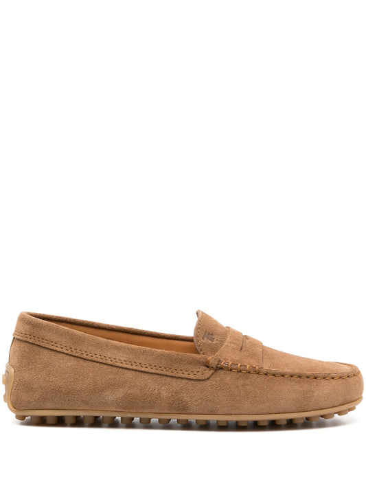 City Gommino suede loafers