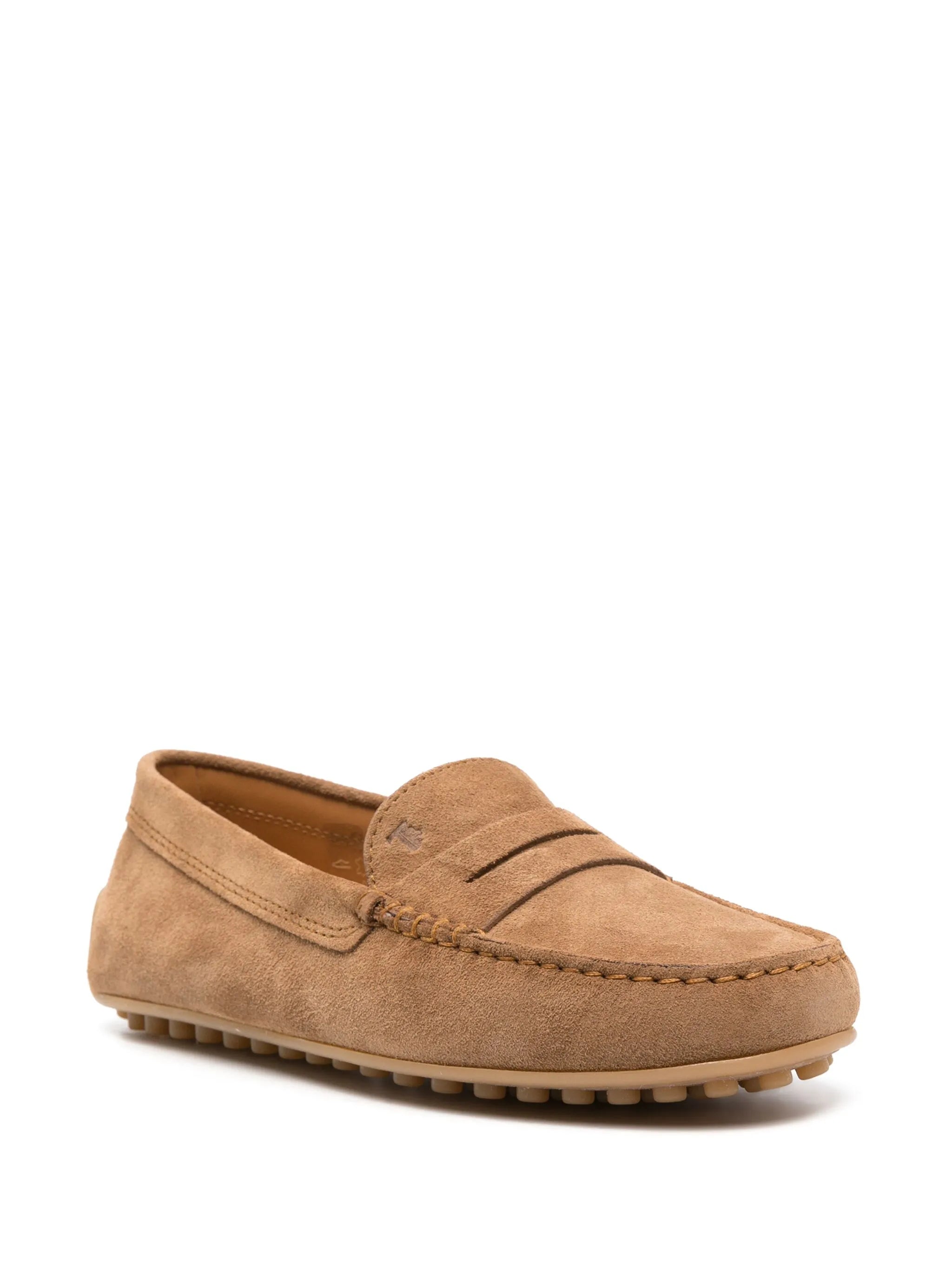 City Gommino suede loafers