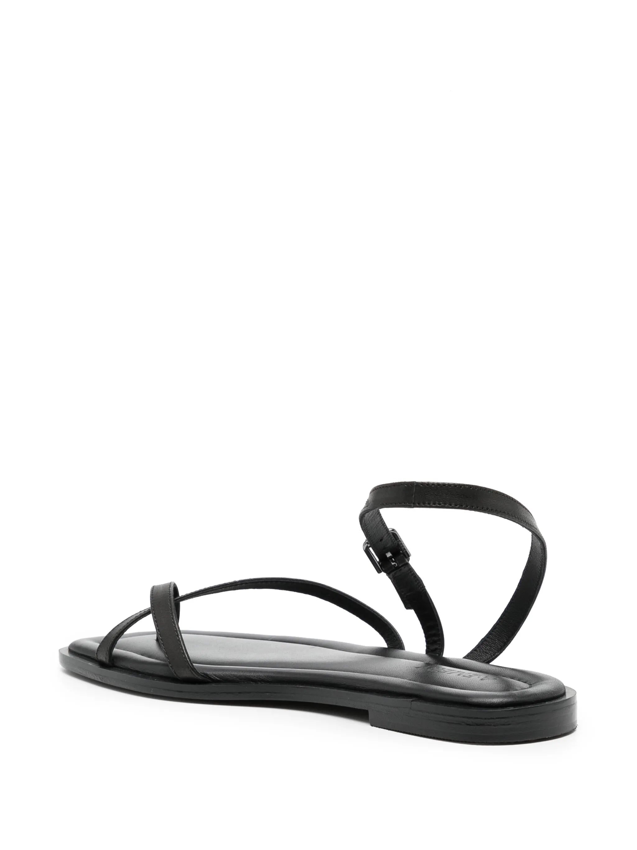 Lucia buckle-fastening leather sandals