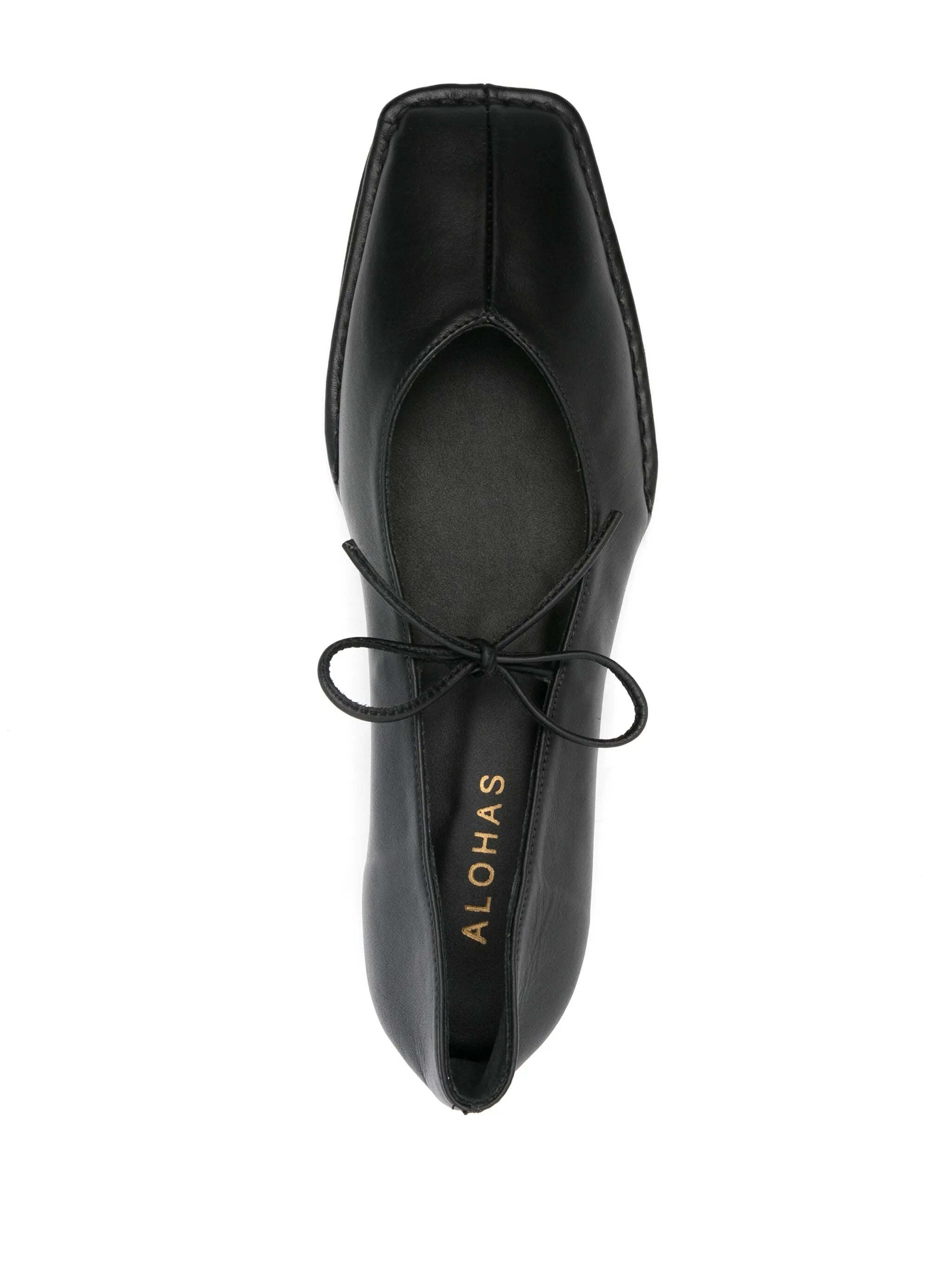 Sway leather ballerina shoes