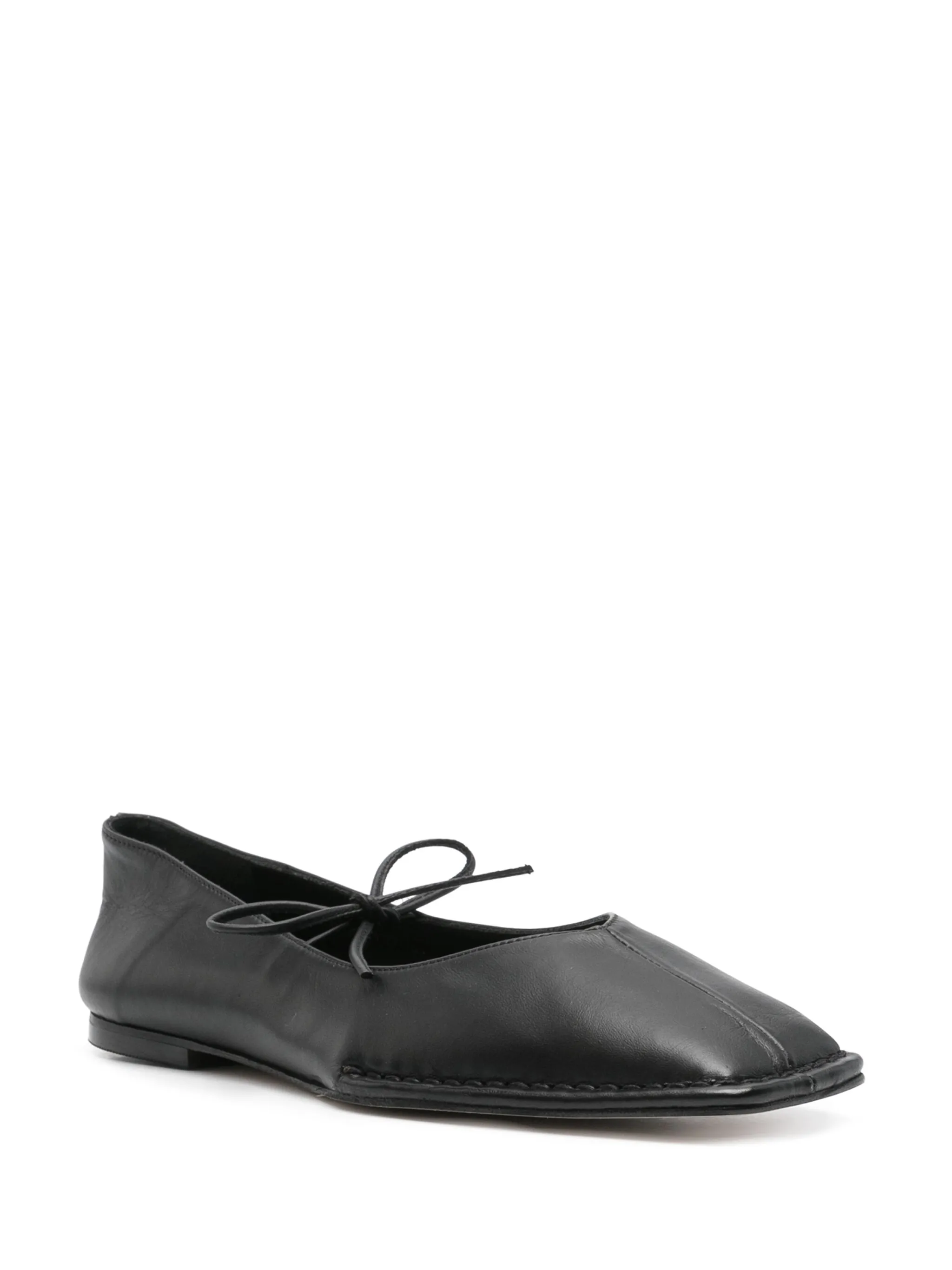 Sway leather ballerina shoes