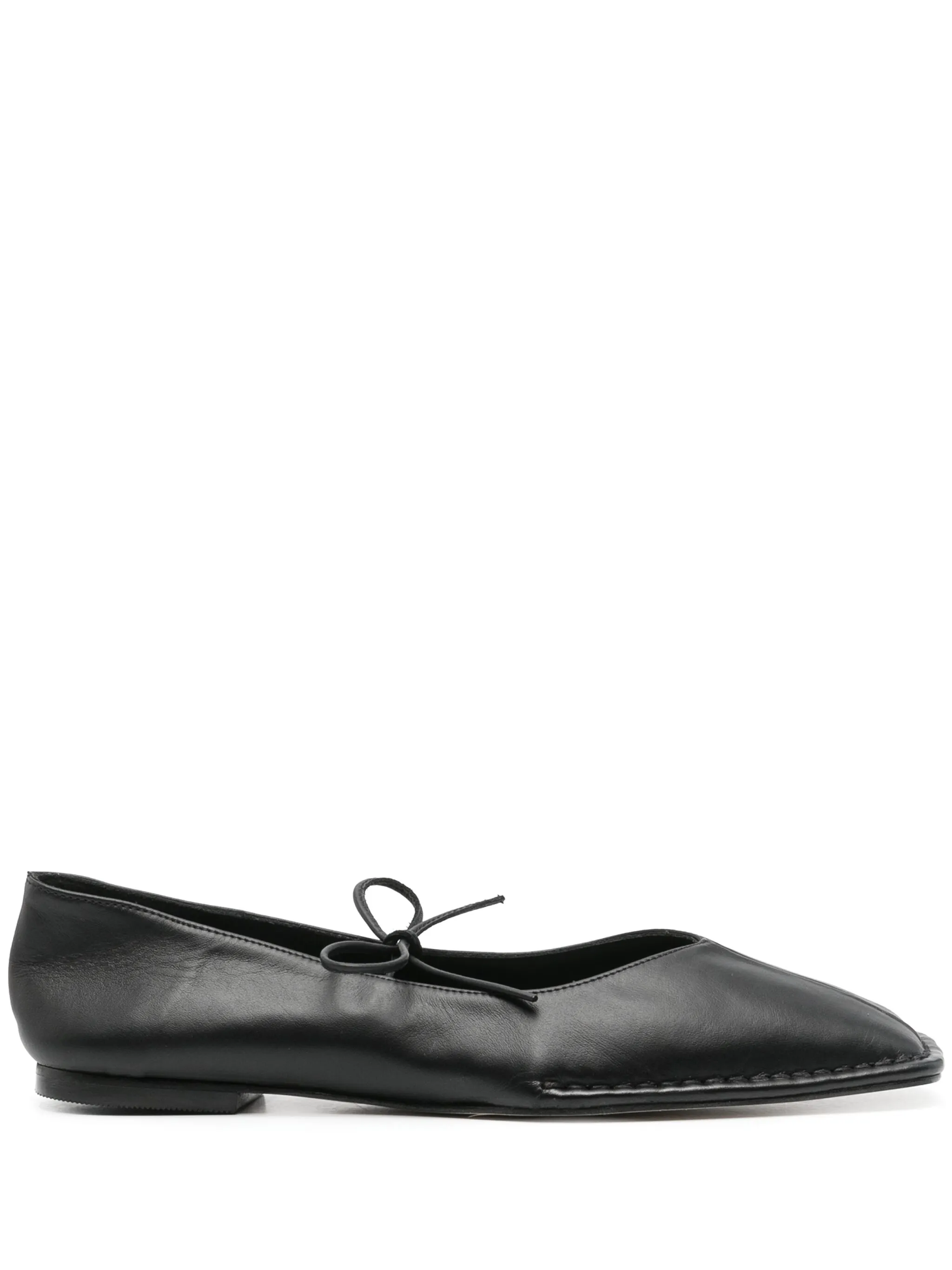 Sway leather ballerina shoes